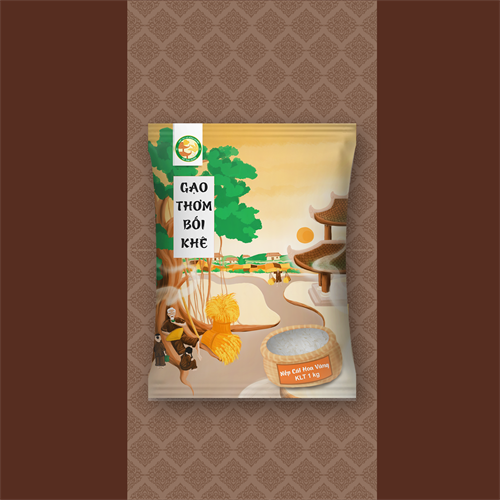 Gạo Nếp Cái Hoa Vàng 3kg